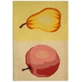 thumbnail image 5 of SAFAVIEH Chelsea Davena Fruit Lovers Wool Area Rug, Ivory, 6' x 9', 5 of 9