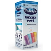 Pedialyte Freezer Pops Assorted Flavors, Electrolyte Supplements., 2.1 oz , 16 Count