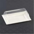 thumbnail image 1 of EMI Yoshi EMI-RP8LP Rectangle Salad Plate Dome Lid - Clear, 1 of 1