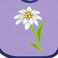 thumbnail image 4 of Inktastic Edelweiss- Flower Boys or Girls Baby Bib, 4 of 4
