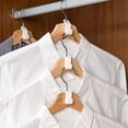 thumbnail image 1 of Clothes Hanger Connector Hooks, Plastic Hooks Cascading Hangers Stylish Space Saving Stackable  for Wardrobe, 1 of 8