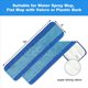 thumbnail image 4 of Paquete de 9 Almohadillas de Microfibra para Fregona Almohadilla de Limpieza de Microfibra Compatible con Mop para Limpiador de Suelos de Madera, 4 of 5
