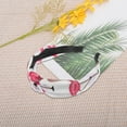 thumbnail image 6 of Unique Bargains 1 Pc Fashion Flamingo Pattern Headbands for Women White, 6 of 6