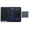 thumbnail image 1 of KAKOWELY Car Phone Holder Multifunctinal Car Instrument Panel Storage Mat Mobile Phone GPS Bracket Non-Slip Mat (Blue)9.69"X7.28"X0.2", 1 of 5
