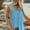 Sky Blue, variant on Tank Tops for Women under $5 Green Basic Summer Fashion Printed Sleeveless Vest T-shirt Blouse V Neck Casual Tops Camisoles for Women Plus Size