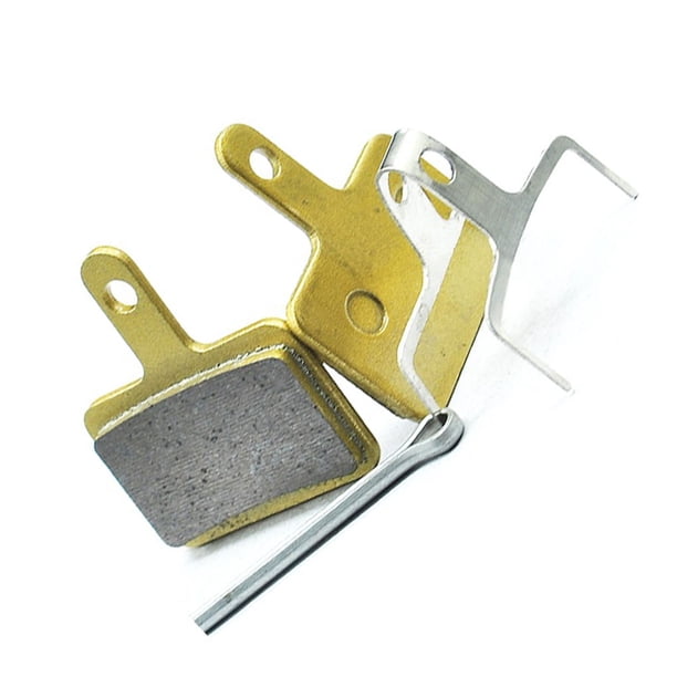 Toystoory Pastillas de freno de resina para bicicleta, accesorios para reparación de bicicletas, almohadilla resistente para patines de Ciclismo Cobre/Todo metal