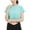 Light Blue, variant on lmcalzta Workout Tops for Women Yoga Short Sleeve Cottong Crop Tops Summer Workout Gym Athletic Tees