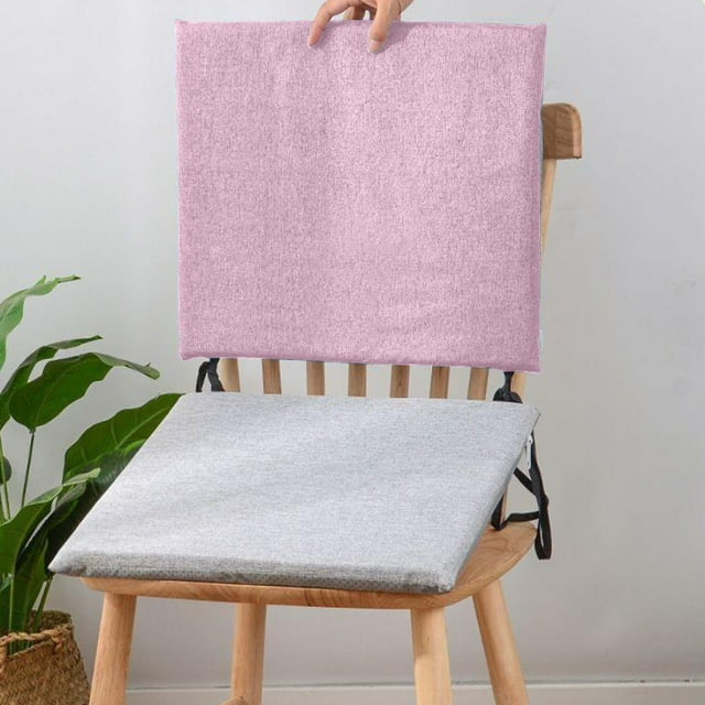 Chair Linen Cushion Non Slip Indoor Seat Mat Suitable For Home Office Seat Cushion