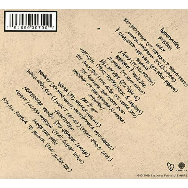 Xxxtentacion - Bad Vibes Forever - Music & Performance - CD Xxxtentacion - Bad Vibes Forever - Music & Performance - CD