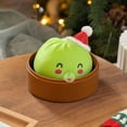 thumbnail image 4 of Upgrade Dumpling Squishy Blow Bubbles Stress Relief Fidget Toys Soft Slow Rising Squishy Dough Ball for Fun Christmas Holiday Gifting, 4 of 6