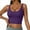 Purple, variant on Weikingp Camisole Tops For Women Built In Bra Support Tank Tops For Women Tight Tank Tops For Women Women'S Tanks & Camis Shapewear Tank Tops For Women Gray 2XL
