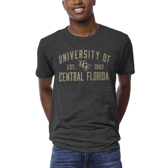 Men's League Collegiate Wear Charcoal UCF Knights 1274 Victory Falls T-Shirt