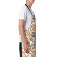 thumbnail image 3 of Fuzoiu Floral Paisley Print Adjustable Waterproof Apron with Pockets,Waterproof Apron for Cooking, Gardening, and Art Projects, 3 of 8
