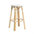 thumbnail image 4 of Butler Specialty Company Tobias Round Rattan 30" Bar Stool - Glossy White, 4 of 7