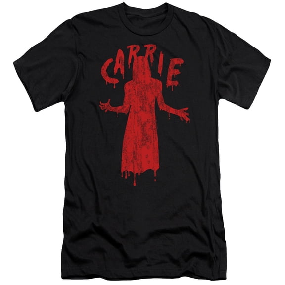 Carrie Silhouette Adult 30/1 T-Shirt Black