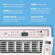 Perfect Aire 3PASC10000 10,000 BTU 115V Slider/Casement Window Air Conditioner with Remote Control