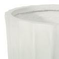 thumbnail image 6 of GDF Studio Morelos Outdoor Cast Stone Medium and Large Planter Set, Antique White, 6 of 12