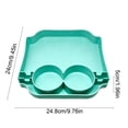 thumbnail image 3 of geerera Beach Bag Organizer Tray with Multislot Cup Holders, Extra Capacity Storage Tray for Beach Tote, Outdoor Picnic Beach Camping Accessory, 3 of 6