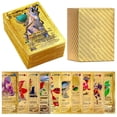 thumbnail image 2 of Tarjetas surtidas de lámina dorada TCG, 110 Uds., tarjeta GX V-Vmax DX Charizard, tarjeta común/poco común, colección de tarjetas V-max, 2 of 5