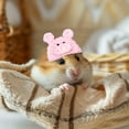 thumbnail image 6 of Hamster Hat Mini Hats for Small Animals Guinea Pig Hamster Clothes for Lizards Bearded Dragons Holiday Party Costume Accessories, 6 of 6