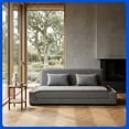 thumbnail image 1 of Sofá Cama Easy Living Braxton Gris Oxford convertible tapizado para sala  y habitación de visitas, 1 of 7