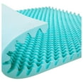 2 Inch Memory Foam Mattress Topper with Cooling Breathable Cover