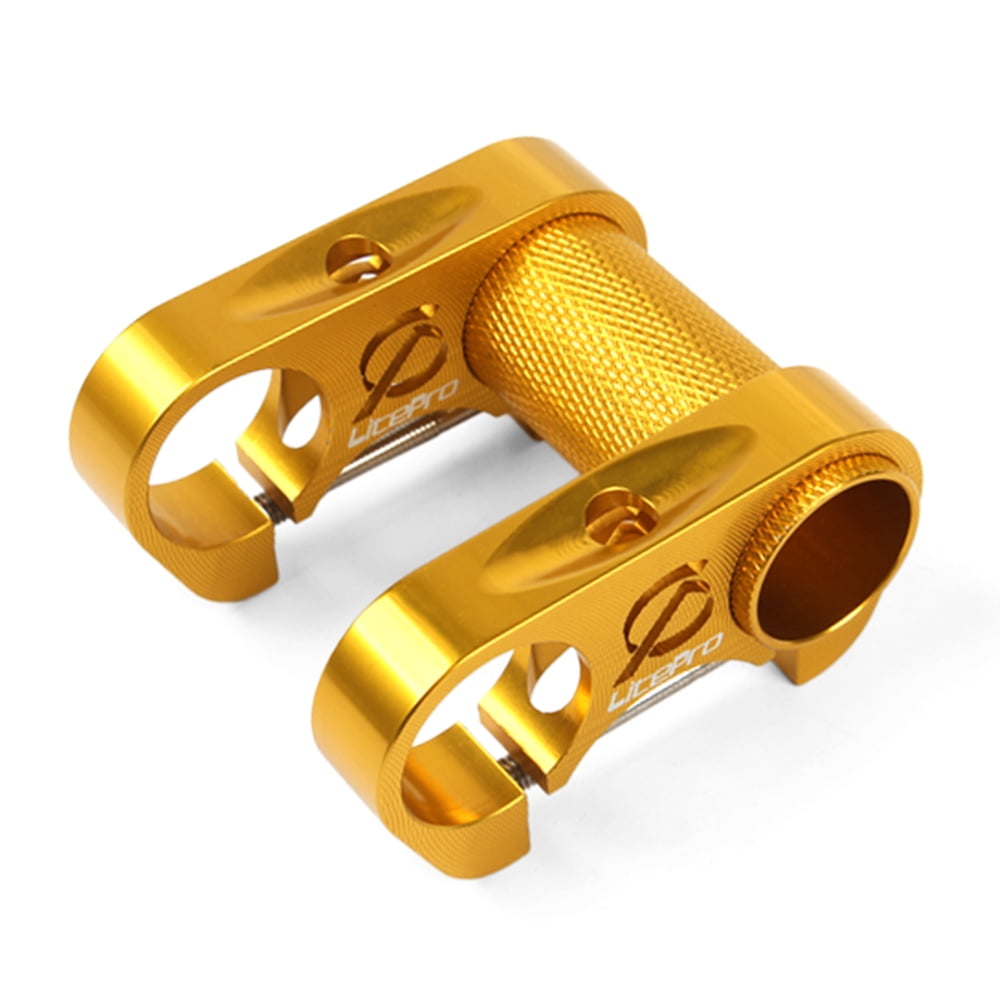 gold bike stem