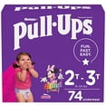 thumbnail image 1 of Pantalones de entrenamiento para niñas, para ir al baño, talla 4, 2T-3T, 74 quilates, 1 of 18
