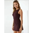 thumbnail image 3 of Fitted Mini Dress with Shorts, 3 of 5