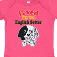 thumbnail image 4 of Inktastic English Setter Dog Gift Boys or Girls Baby Bodysuit, 4 of 5