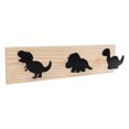 thumbnail image 3 of Shisuyan 1Set Wooden Row Hook Multi-function Hanger for Homeowners Parents, 3 of 8