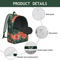 thumbnail image 4 of Artistic Floral Pattern Backpack – Watercolor Bloom Design, Oxford Durable Material, Large Capacity, Ideal for School and Travel, 4 of 5