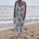 thumbnail image 2 of Mono de mujer, monos, monos, monos para verano, sin mangas, con bolsillos, estampado, paquete de pies, pantalones, mono de moda, pantalones Odeerbi ODB-2, 2 of 5