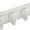 White & White, variant on Hillman Key Rail Organizer Hook Rail 515304 - Easy Tool-Free Installation - Small, White