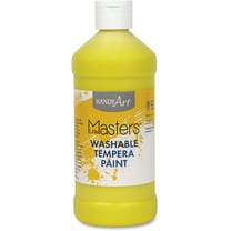 Kaplan Kolors Washable Tempera Paint - Yellow (16 oz.)