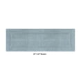 thumbnail image 4 of Better Trends Premium 3 Piece Bathroom Rug Set 100% Cotton, Extra Soft Tufted Bath Mat, Water Absorbent & Reversible Mat, Blue Lux Collection, 4 of 7