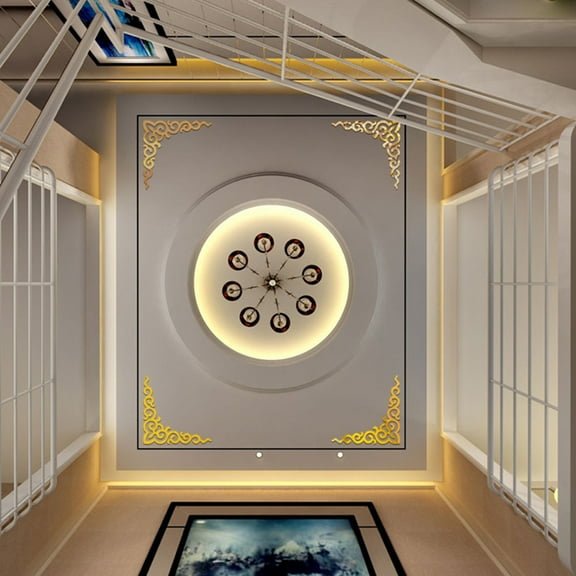 Modern Mirror Style Removable Decal Art Mural Wall Sticker Home Room DIY Decor