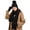 Black, variant on Womens Winter Hat Gloves Scarf Set Fleece Knit Pom Beanie Warm Neck Warmer Touchscreen Gloves 3 in 1 Gift Set
