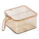 thumbnail image 1 of Plastic Condiment Containers Easy To Clean Seasoning Box For Pepper Powder Chili SaucesTransparent Yellow, 1 of 1
