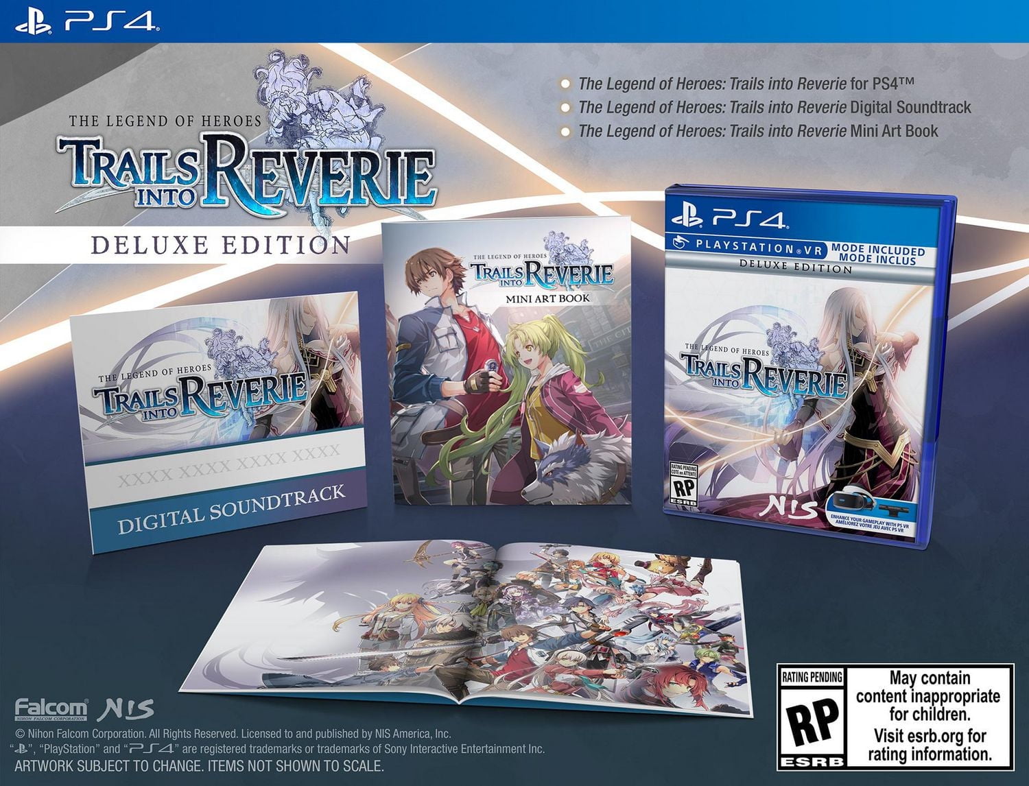 The Legend of Heroes: Trails into Reverie Deluxe Edition (PS4)