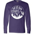 thumbnail image 3 of Inktastic Yellowstone National Park- Mountains Long Sleeve T-Shirt, 3 of 5