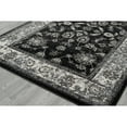 thumbnail image 5 of Alexandria ALX-44 Black Transitional Rug 6' 7" X 6 ' 7", 5 of 5