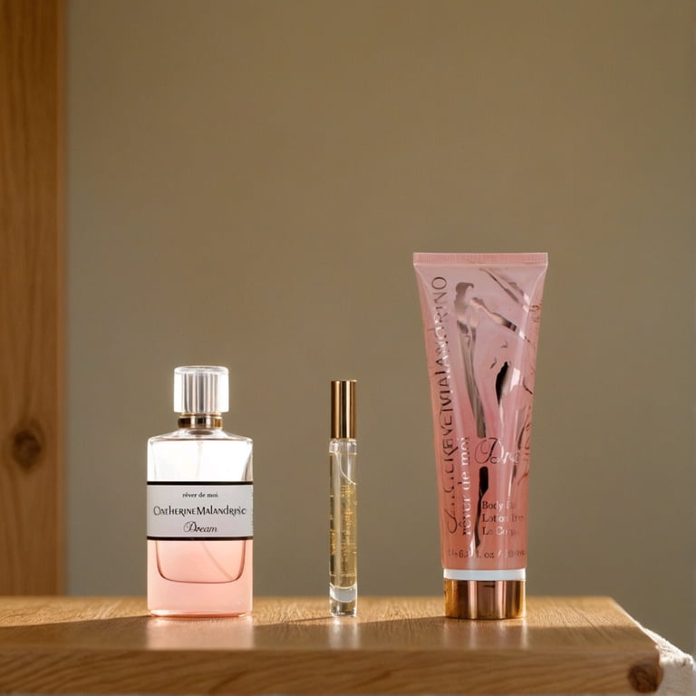 Dream by Catherine Malandrino 3pc Gift Set for Women, 3.4 oz EDT
