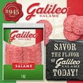 Galileo Salame Deli Thin Sliced Italian Dry Salami, 15.2 oz