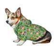 thumbnail image 7 of Honeii Vintage Sugar Skull Print Small Dog Hoodies Pet Hooded Sweatshirts Fall Winter Puppy Cat Sweaters Warm Clothes for Small Dogs Outfits Costume-X-Small, 7 of 7
