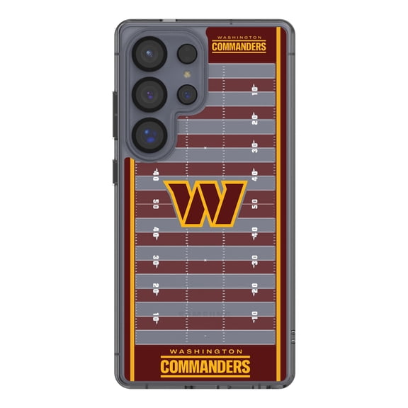 Washington Commanders Galaxy Clear Field Design Case