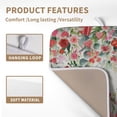 thumbnail image 3 of Valentine Dish Drying Mat for Kitchen Counter 16x18 Inch Valentines Love Heart Rose Eucalyptus Leaf Dishes Drying Pad Microfiber Absorbent Dish Draining Washable Dish Drainer Mat, 3 of 7
