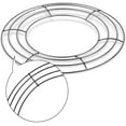 thumbnail image 2 of 5Packs Metal Frame,Wire Frame Wire Making Rings Holiday Metal Wire Ring for Floral Arrangements Craft DIY -14in, 2 of 8