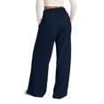 thumbnail image 6 of HCNTES Womens Wide Leg sweatpants women Elastic High Waisted Sweat Pants 2024 Baggy Trousers with Pockets（Navy,XL), 6 of 8
