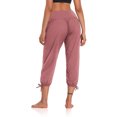 thumbnail image 4 of DYMADE Women's Activewear Sweatpants Pockets Comfortable Casual High Waist Yoga Jogging Cropped Pants, 4 of 4